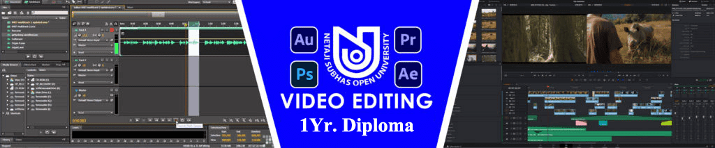 NSOU VIDEO EDITING DIPLOMA